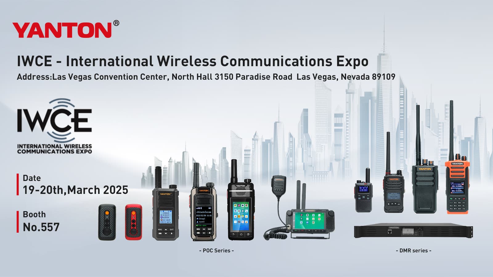 IWCE - International Wireless Communications Expo 2025!